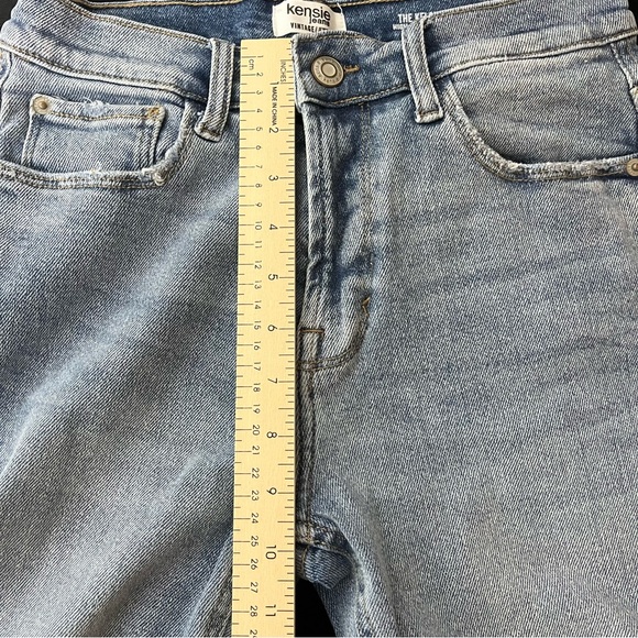 Kensie Blue Ankle Cropped Jeans Size 4/27 - Picture 5 of 5